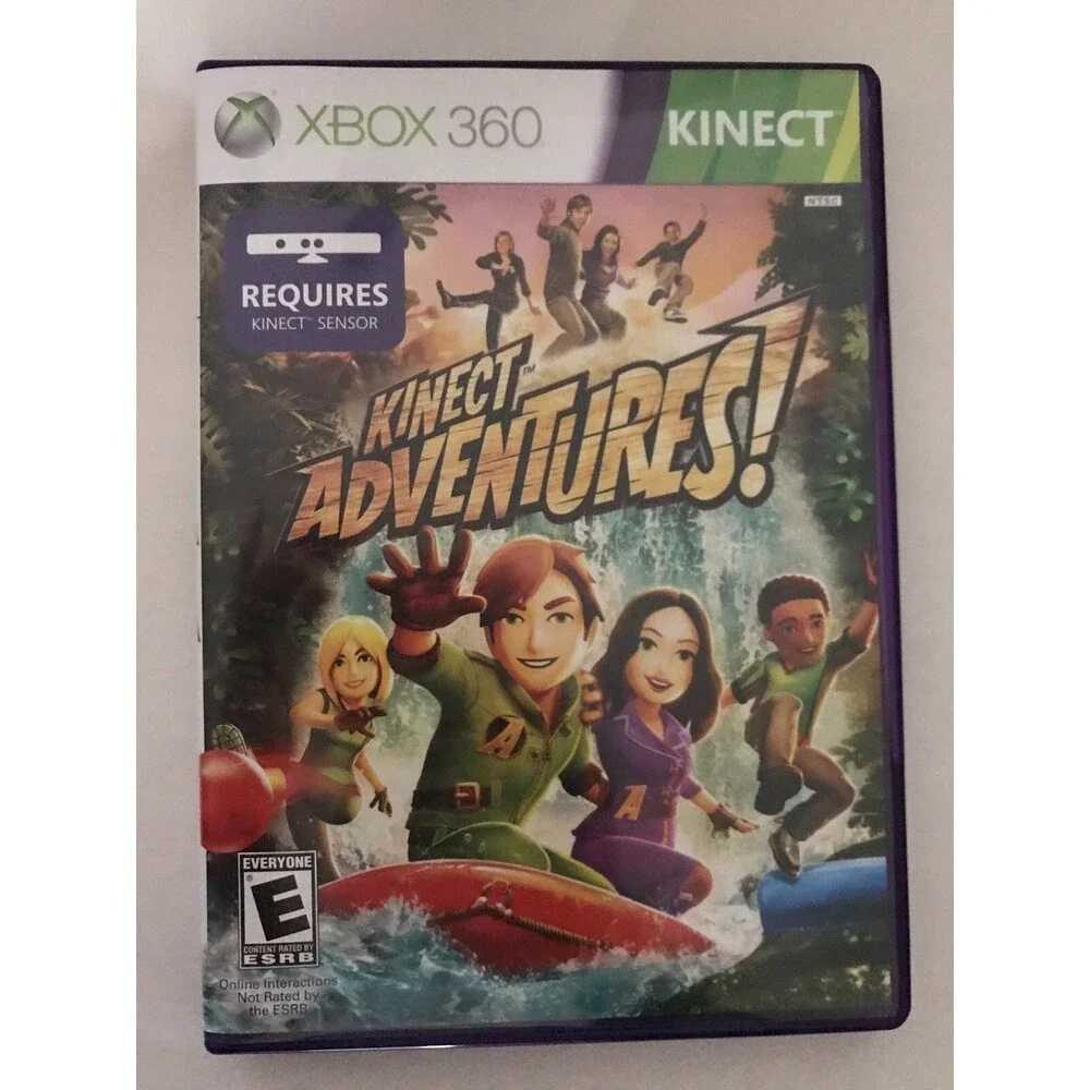 Microsoft Kinect Adventures Xbox 360 Game complete